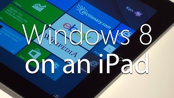 Windows 8 Running on an iPad with Splashtop