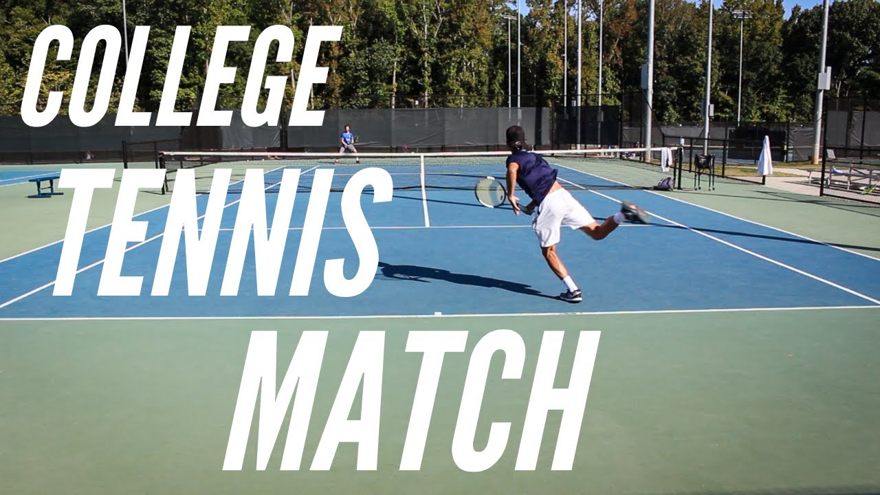 D2 College Tennis Player VS Ex Top College Player YouTube
