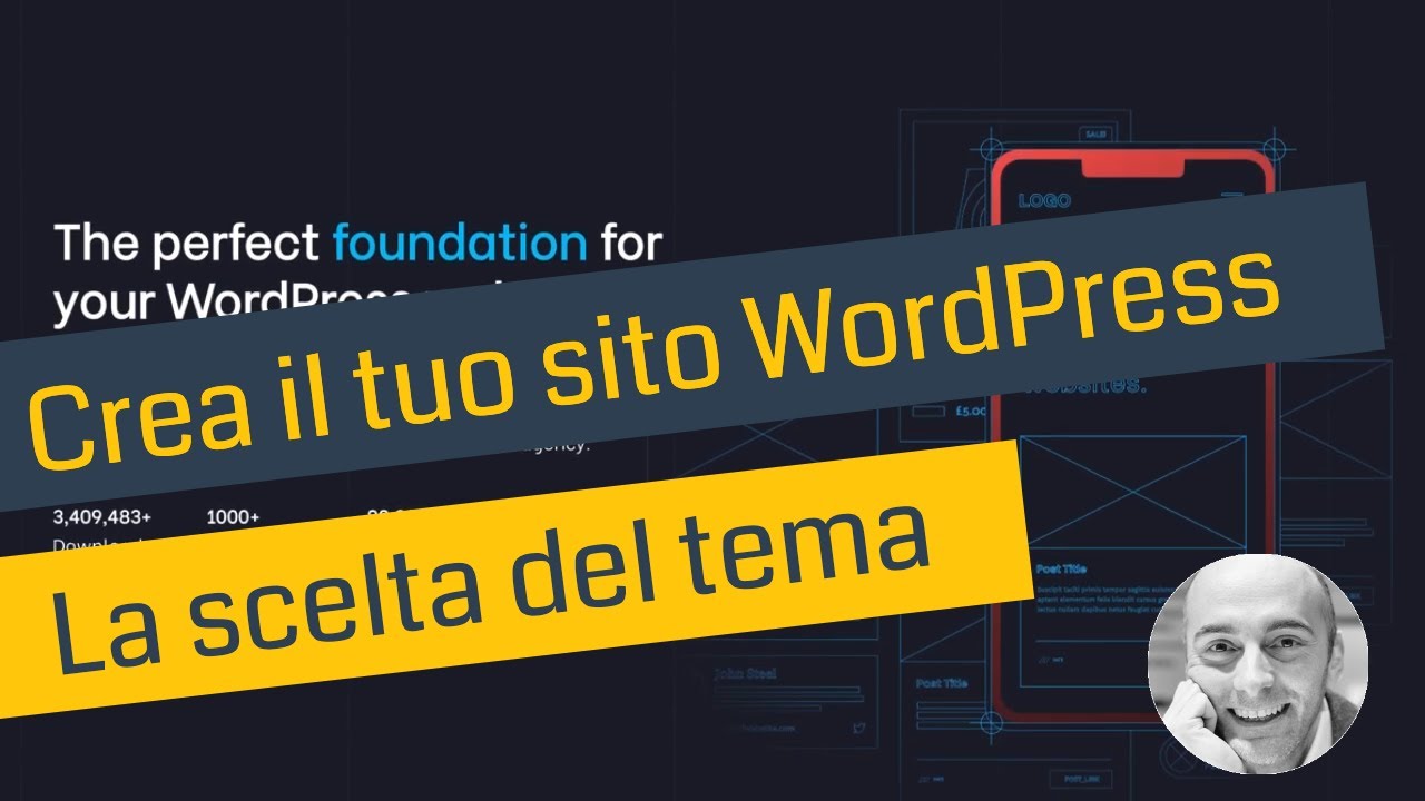 Crea il tuo sito WordPress - Scelta del Tema - YouTube