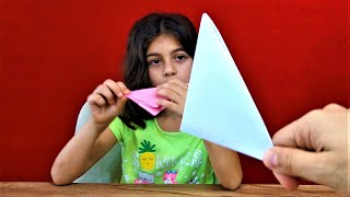 Kağıttan şakşak Yapımı, Kağıttan Nasıl Ses çıkarılır? Kağıttan şakşak Yapımı, Kağıttan Nasıl Ses çıkarılır?