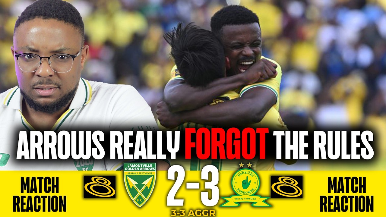 Arrows Forgot About Away Goals - Cardoso Made Them Pay❗Golden Arrows 2-3 Mamelodi Sundowns | #mtn8
