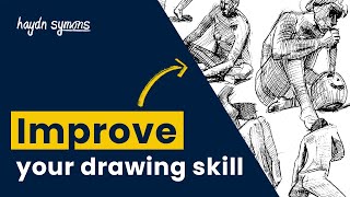 How To Improve Your Art Skills With This Mark-Making Drawing Exercise