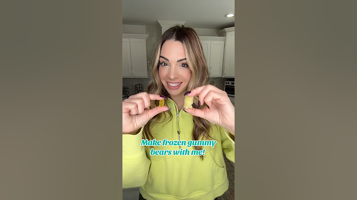 MAKE FROZEN GUMMY BEARS WITH ME!