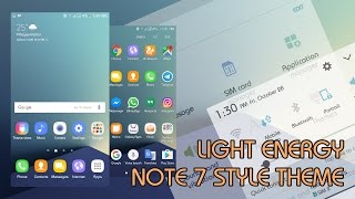 LIGHT ENERGY Note 7 Style Theme - Galaxy S7, S6, A3, A5, A7, J5, J7 screenshot 5