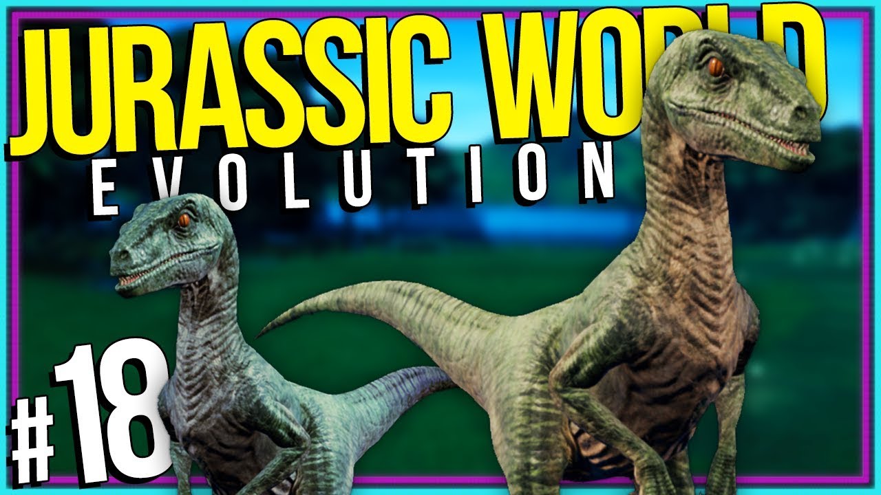 Jurassic World Evolution Raptors At Night 18 Youtube 