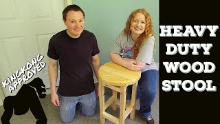 How to Make a Simple Stool Out of Wood | Wooden Stool DIY