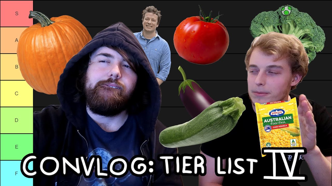 Convlog Tier List - Vegetables - YouTube