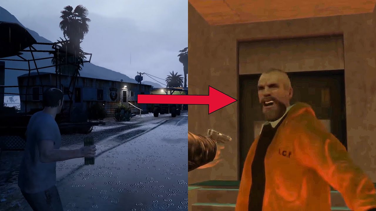 GTA 5 References GTA 4 The Lost and The Damned - DarkViperAU