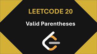LeetCode 20 | Python | Cpp solution (English)