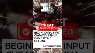 CARA NGE-CHEAT DI GTA 5 OFFLINE #gta5 #gta #gtav #gaming #shorts #fyp