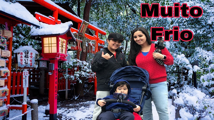 JAPÃO CONGELANDO*está muito frio*-FAMÍLIA NO JAPÃO-
