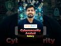 🔥Cybersecurity Analyst Salary in 2025  | Pay Scale, Skills &amp; Career Growth  #shorts #simplilearn