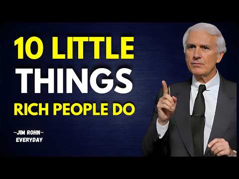 The Little Habits That Make People Wealthy | Jim Rohn Motivation