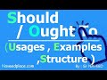 Shouldought to in english grammar  usage  structure  examples