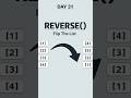 Want to flip a Python list instantly?Use reverse(). #coding #programming #python #learnpython #java
