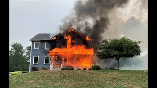 June 25, 2021 Beacon Falls CT Structure Fire