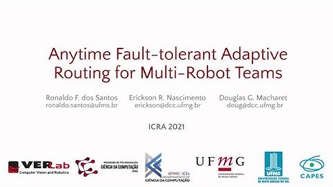 ICRA 2021 - Anytime Fault-tolerant Adaptive Routing for Multi-Robot Teams