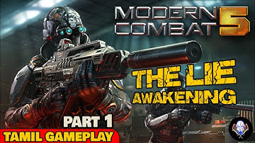 modern combat 5 | Android gameplay |  part 1 | Tamil gameplay