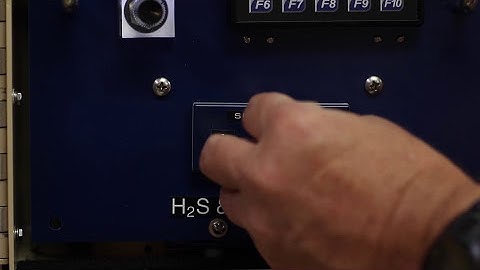 How to Replace H2S Sensors in Our Analyzers