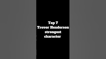 trevor henderson strongest character #short #trevorhenderson #edit #viral #trendingshorts #fyp