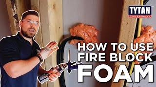 How to Use Fire Block Foam screenshot 5