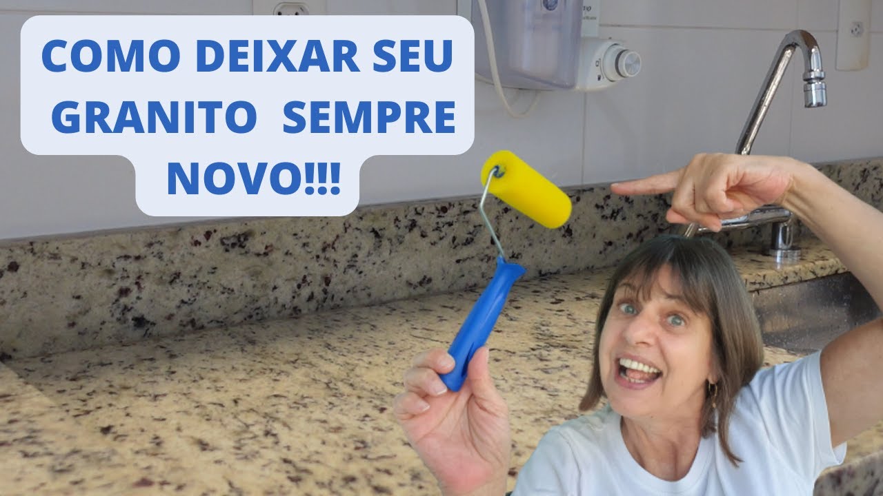 Como impermeabilizar granito ou mármore, super fácil e econômico