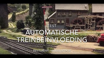 Automatic train control - first test
