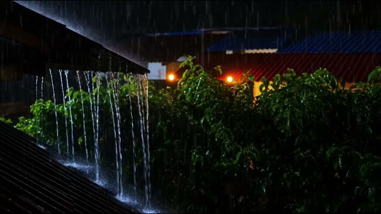 Rural Rain Sounds Tonight | Can Sleep Soundly And Rest More Peacefully | Rain Sounds for Sleeping