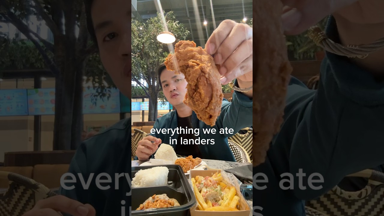 Everything we ate ni Landers! 