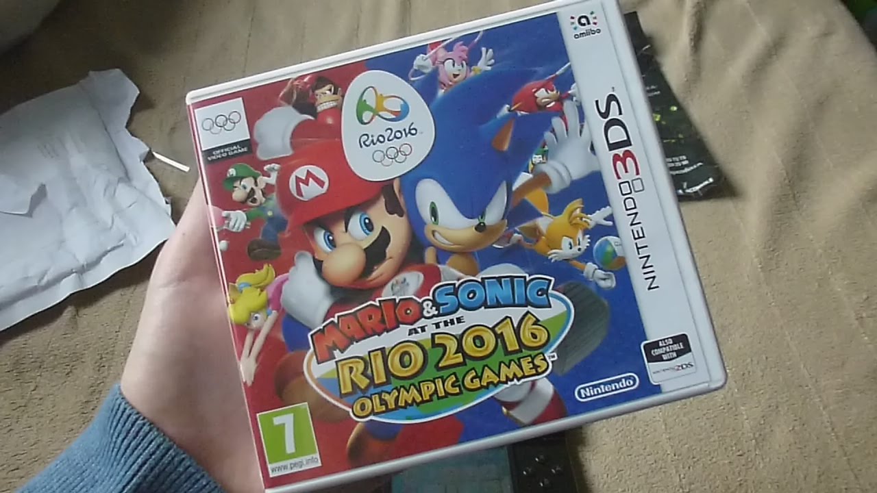 Unboxing (PL) - Mario & Sonic at the Rio 2016 Olympic Games (3DS)