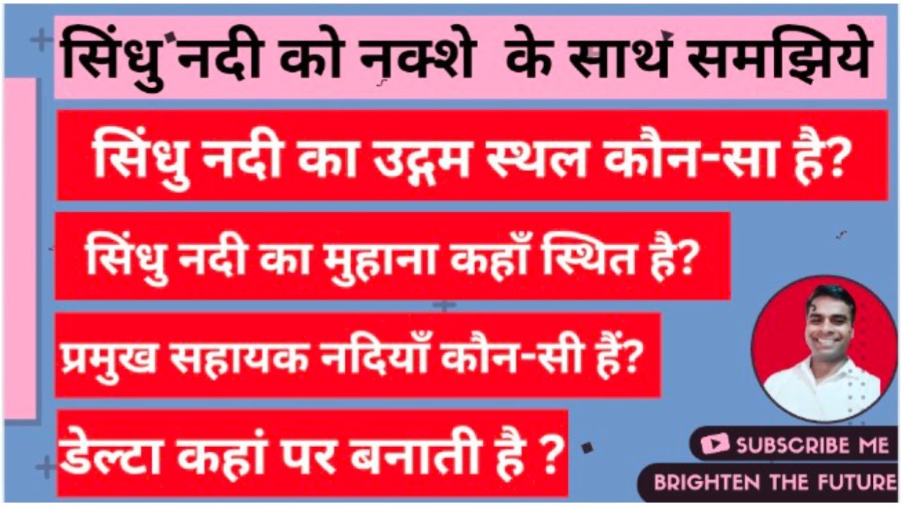 सिंधु नदी से पूछे जाने वाले अति महत्वपूर्णप्रश्न part 1