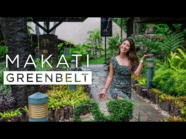 First Time in Makati, Exploring Greenbelt Mall - Philippines Vlog (Episode  11) 