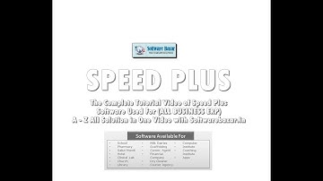 The Complete Tutorial Video of Speed Plus with softwarebazar in