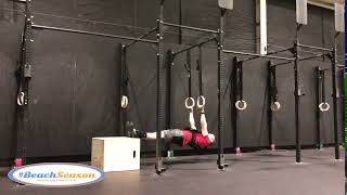Weighted Supine Ring Row