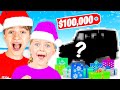 Every Kill In Fortnite = Christmas Present!! *$10,000* (Family Challenge)
