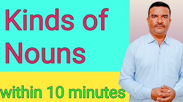 || Kinds of Nouns || संज्ञा के प्रकार || by Arvind yadav