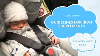 11-Week-Old Baby: Guidelines for Iron Supplements for Newborns | Subt. ENG/ FR/ ES/ ZHO_CN CloudMom