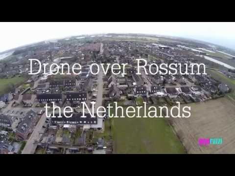 Drone over Rossum Netherlands