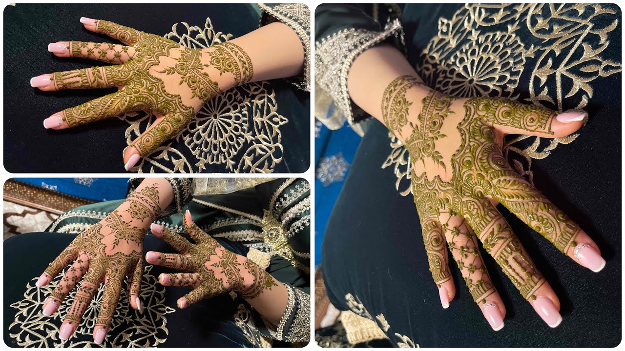 نقش هندي عامر لليدين