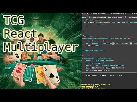 TCG em React multiplayer - 51 - monstrando messagens do chat
