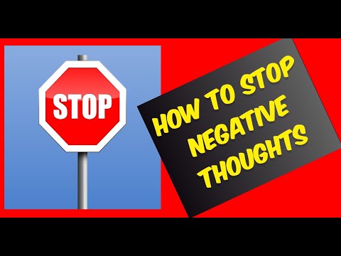 How To Stop Negative Thoughts. Best Technique Ever....