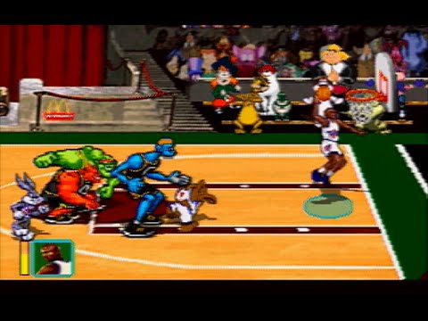 Space Jam - Tune Squad vs. Monstars *Gameplay* [PS1]