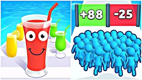 Juicce Run Vs Count Master🍷🍷 Walkthrough All New New Max Update Gameplay Tiktok Hard level up GH2093