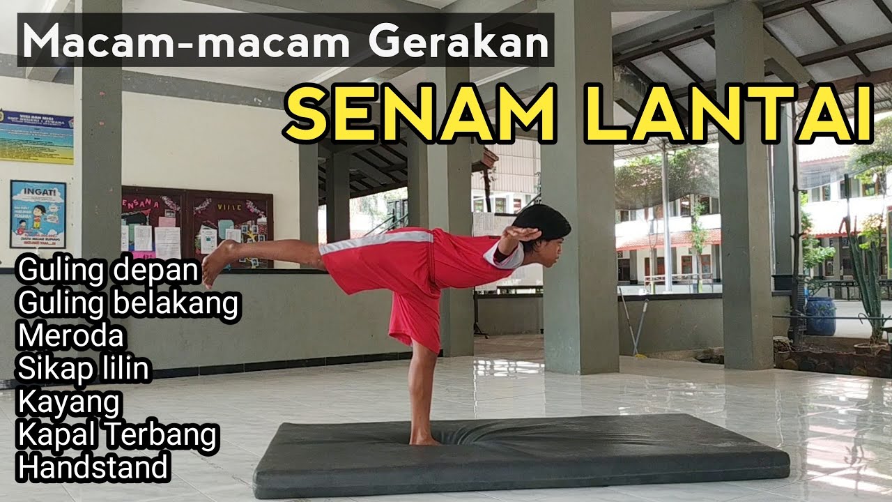 Macam Gerakan Senam Lantai   Materi Pembelajaran Senam Lantai