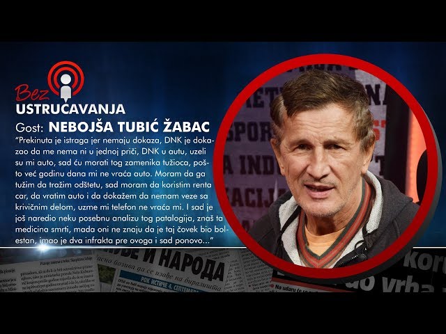 BEZ USTRUČAVANJA - Nebojša Tubić Žabac: Kristijan Golubović ima priču jer laže, a klinci vole bajke!