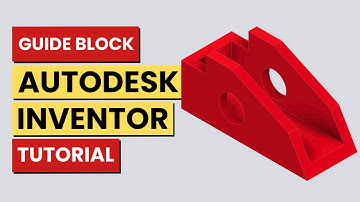 Autodesk Inventor Guide Block Tutorial | Step-by-Step CAD Modeling