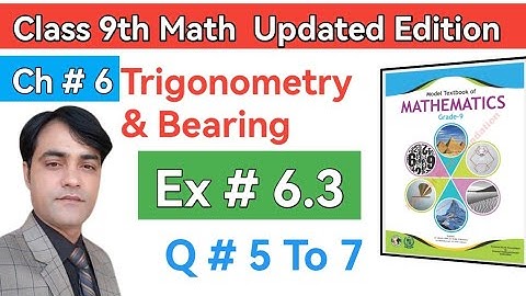Exercise 6.3 II Question#5 To 7 I Class 9 MathsI National Book Foundation II Federal Board #taleem