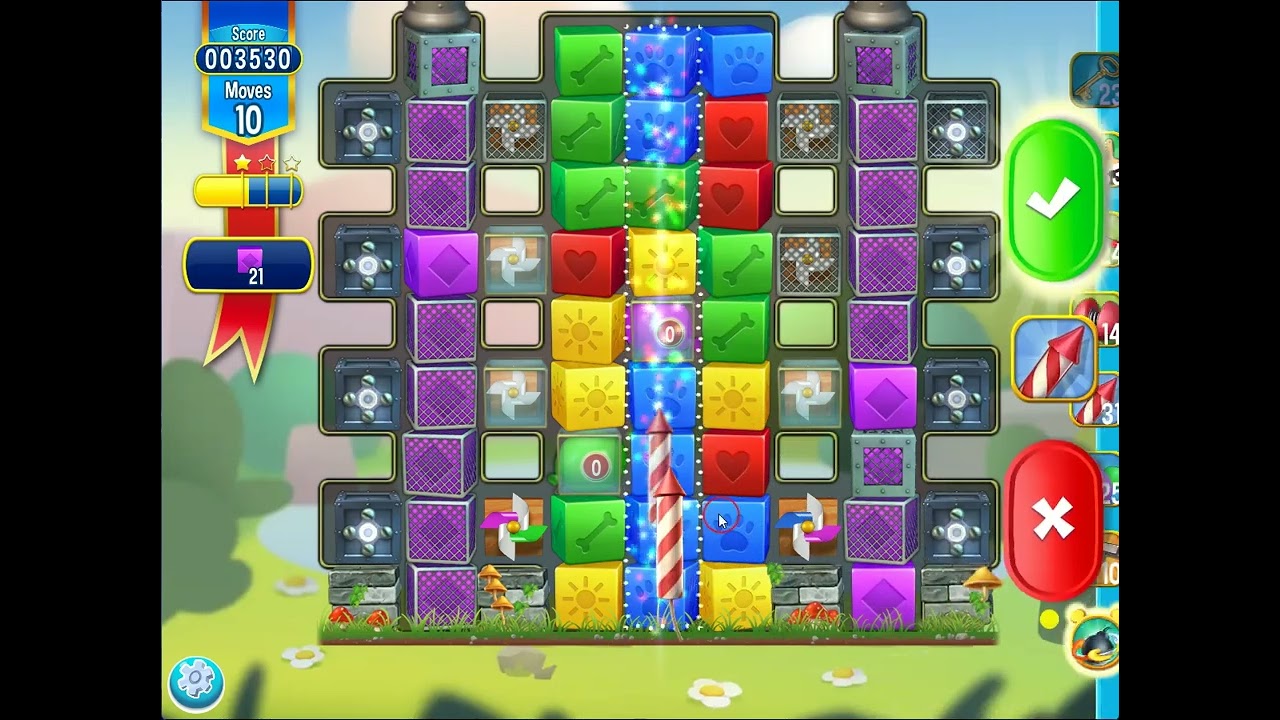 Pet Rescue Saga level 5139 no boosters | PuzzledCubes.site
