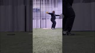 Discus Static Start Walking Throw