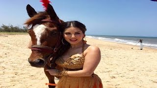 sunny leone looks like an exotic beauty on the sets of splitsvilla 9